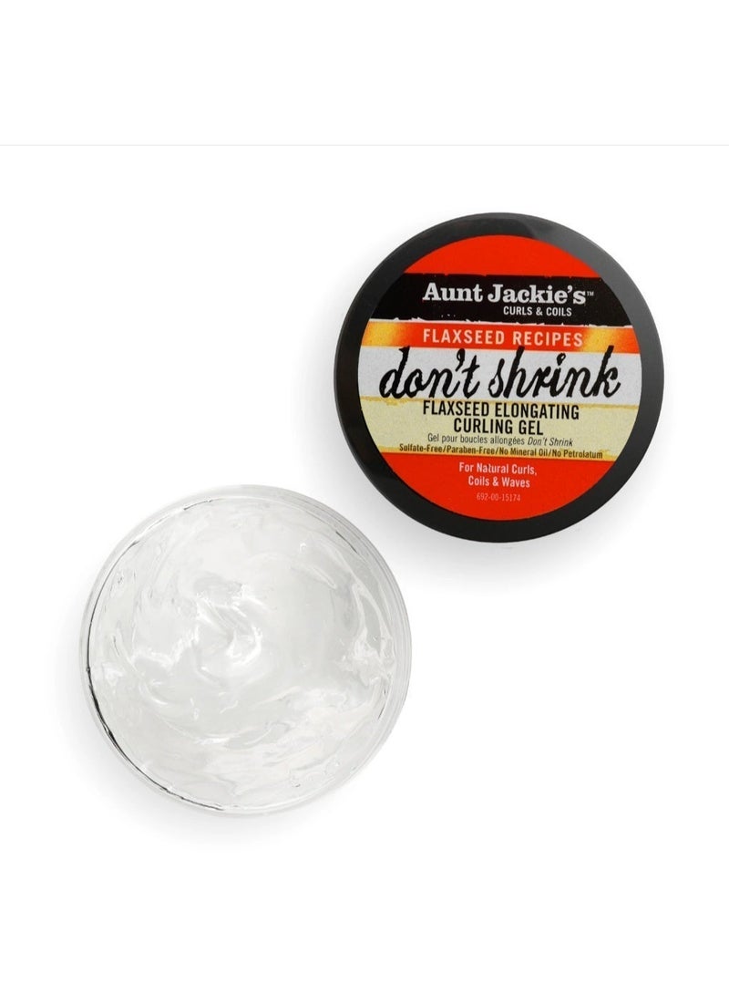 Aunt Jackie's Don't Shrink Elongating Flaxseed Curling Gel 511 Gram - Image 4